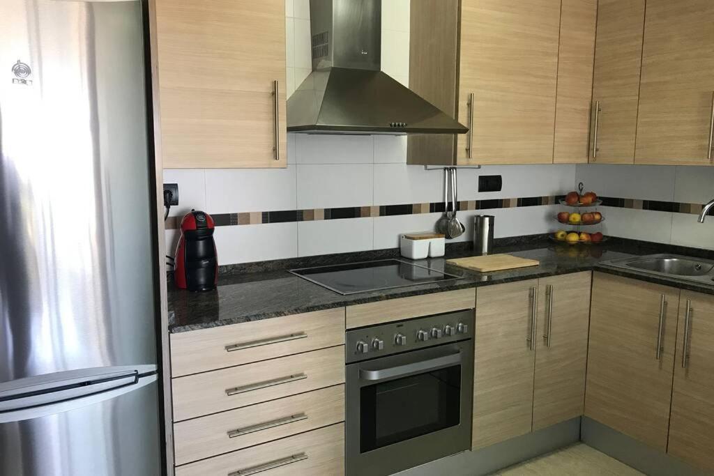 Precioso ático en complejo residencial con piscina Sant Carles de la Ràpita Exterior foto