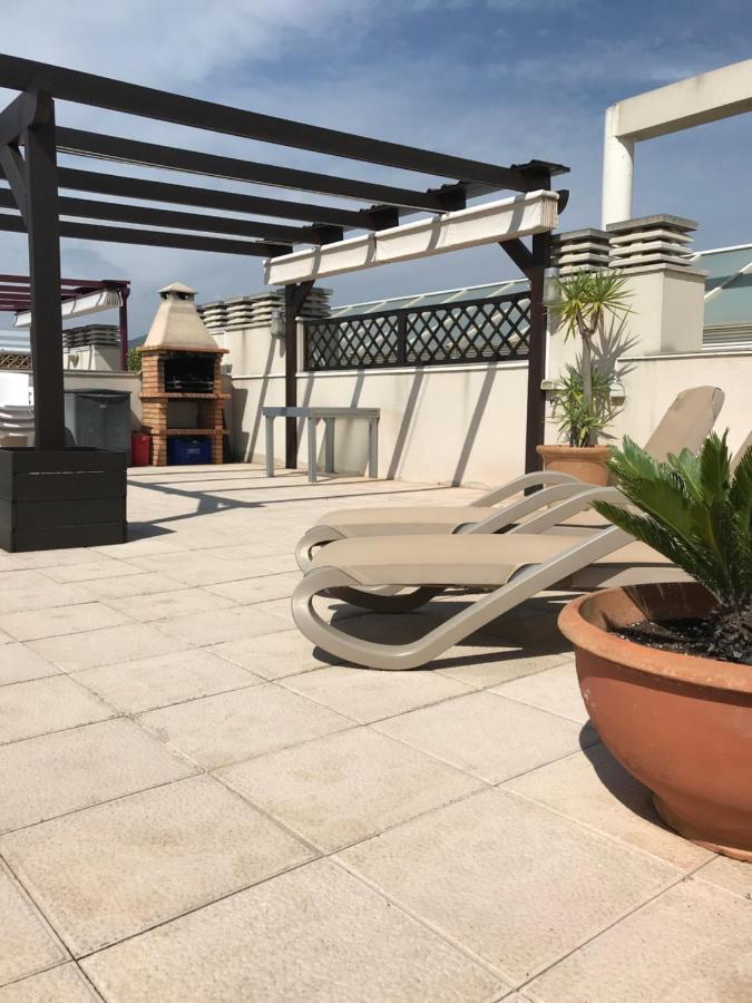 Precioso ático en complejo residencial con piscina Sant Carles de la Ràpita Exterior foto