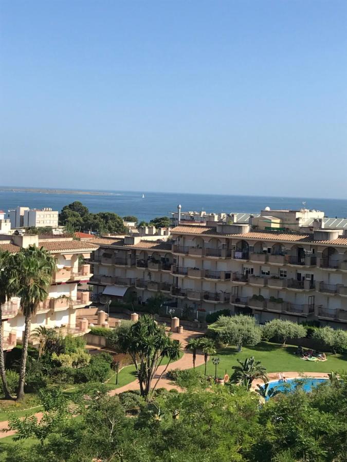 Precioso ático en complejo residencial con piscina Sant Carles de la Ràpita Exterior foto